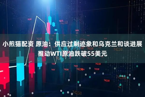小煎猫配资 原油：供应过剩迹象和乌克兰和谈进展推动WTI原油跌破55美元
