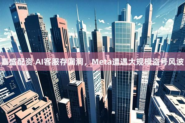 嘉盛配资 AI客服存漏洞，Meta遭遇大规模盗号风波